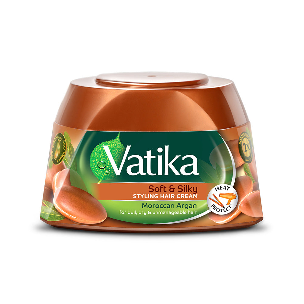 VATIKA SOFT & SILKY HAIR STYLING CREAM 140ML