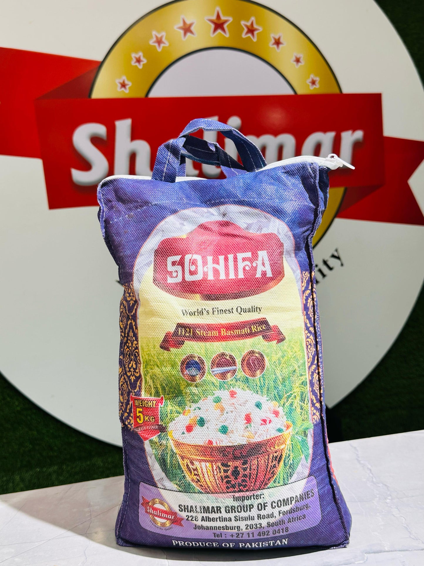 SOHIFA 1121 STEAM BASMATI RICE 5KG