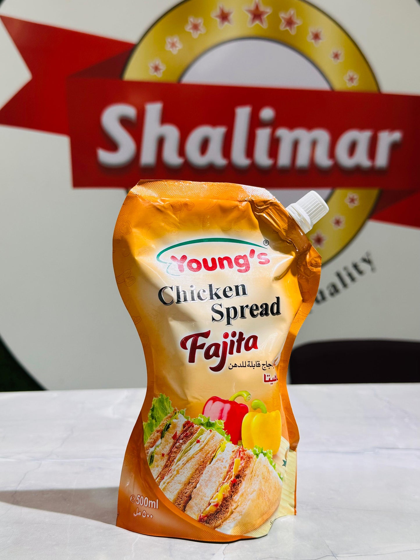 YOUNG'S CHICKEN SPREAD FAJITA