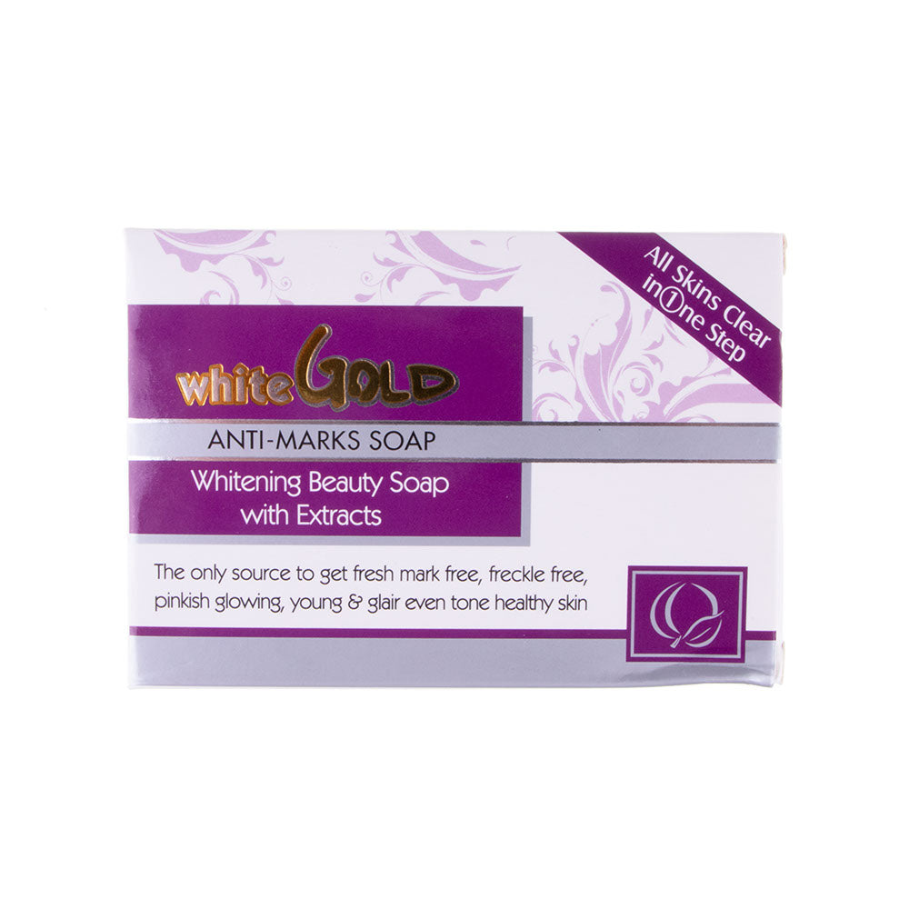 WHITE GOLD ANTI MARKS FACE SOAP