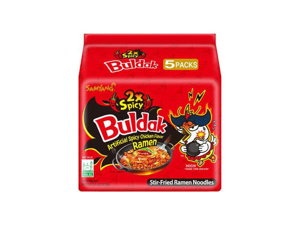 SAMYANG BULDAK KOREAN NOODLES 5 PACK