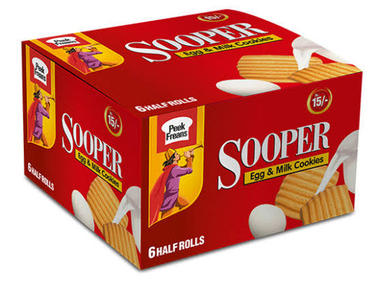 PEEK FREANS SOOPER HALF ROLL PACK