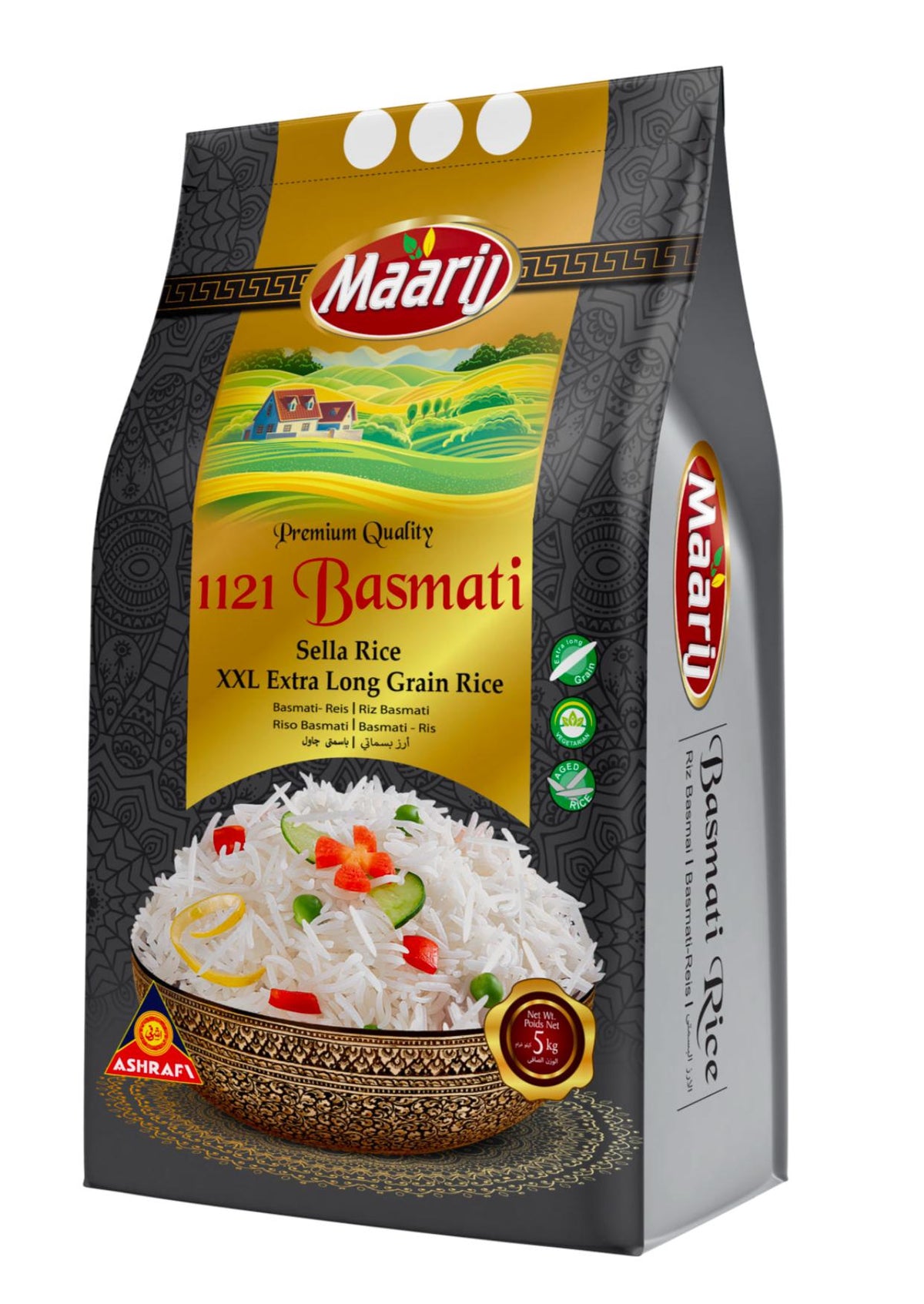 Shalimar Rice MAARIJ 1121 SELLA RICE – Shalimar Delights