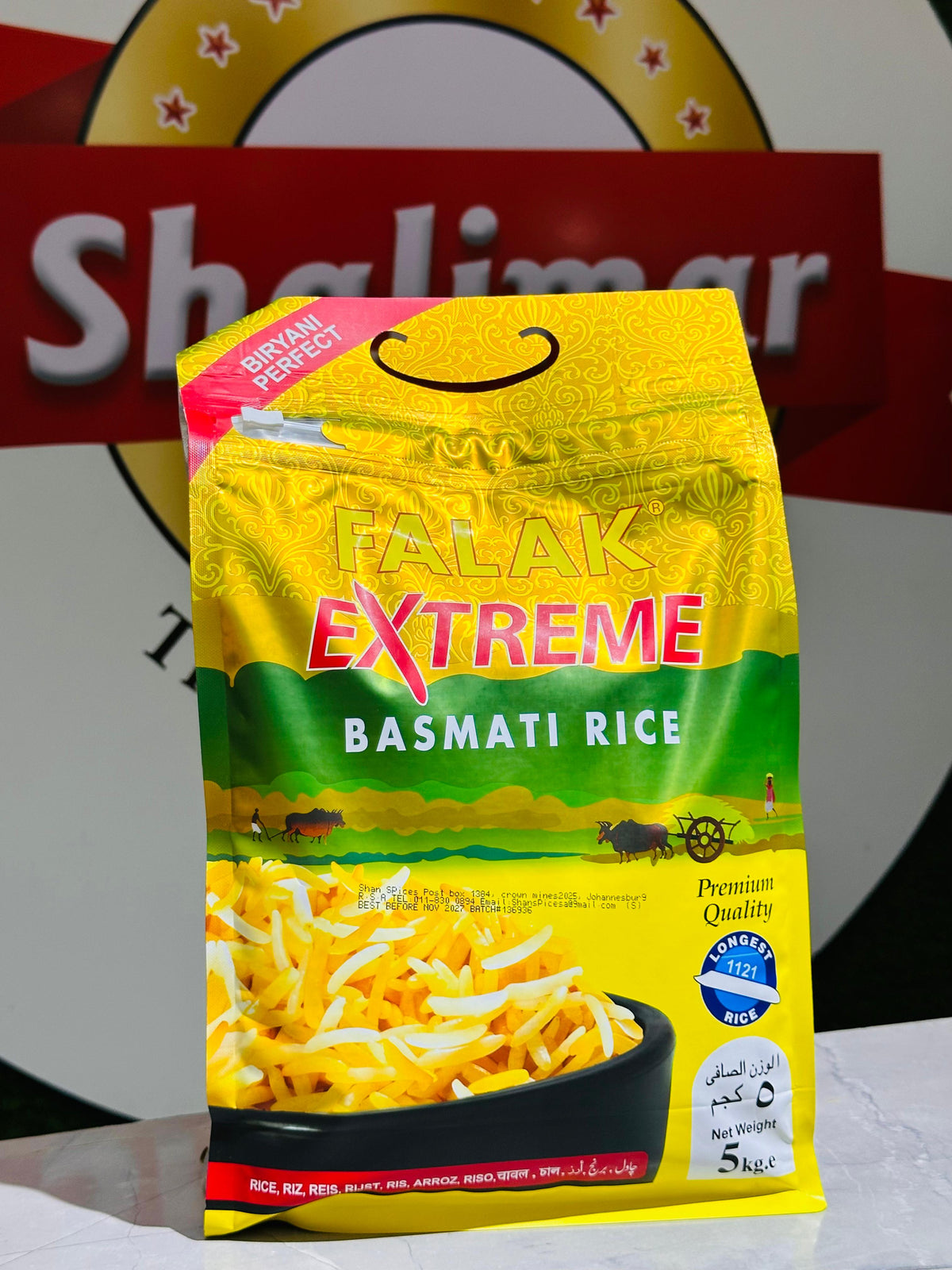 Shalimar Rice FALAK EXTREME BASMATI RICE – Shalimar Delights